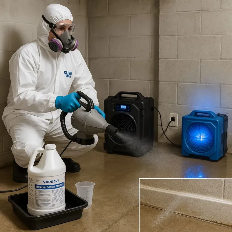 Sanitization and Odor Removal process in West Grove, PA