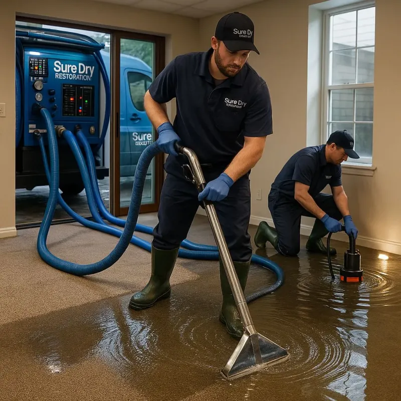 Water Extraction and Removal process in West Grove, PA